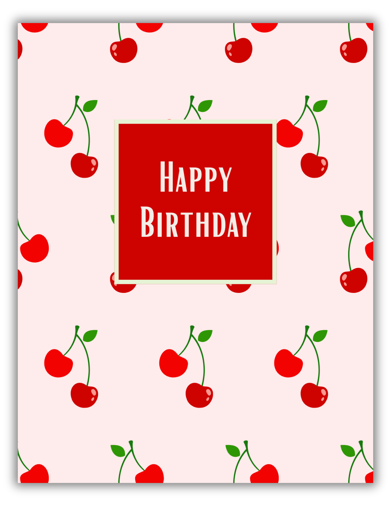 Happy Birthday Cherries