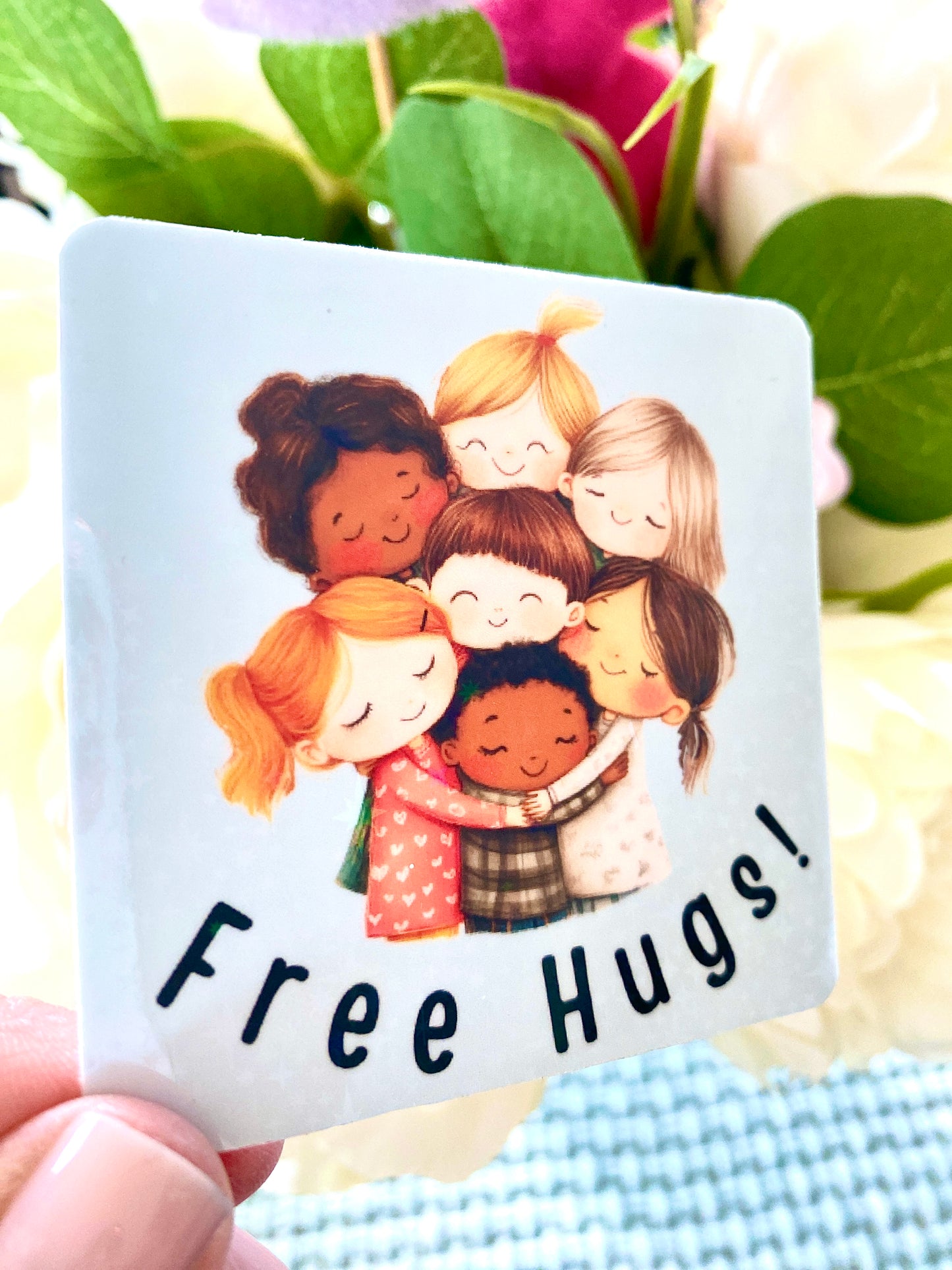 Free Hugs Sticker