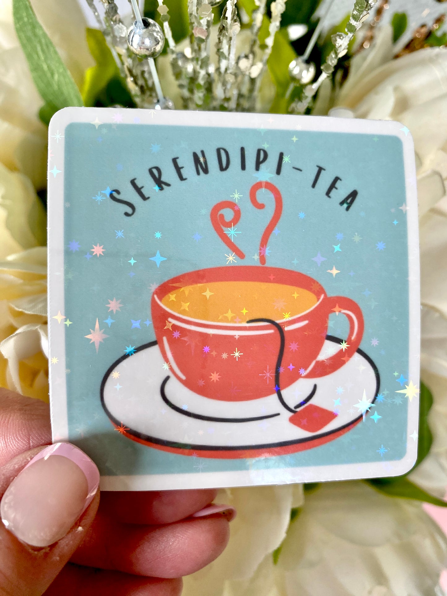 Serendipi-tea Sticker