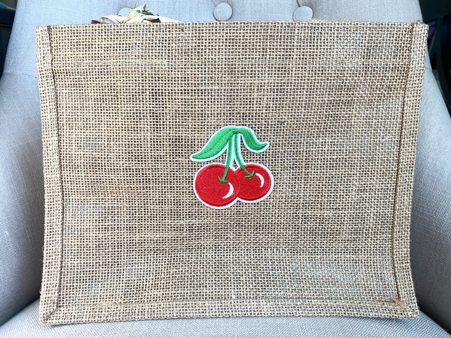 Be Kind of a Rebel Burlap Tote