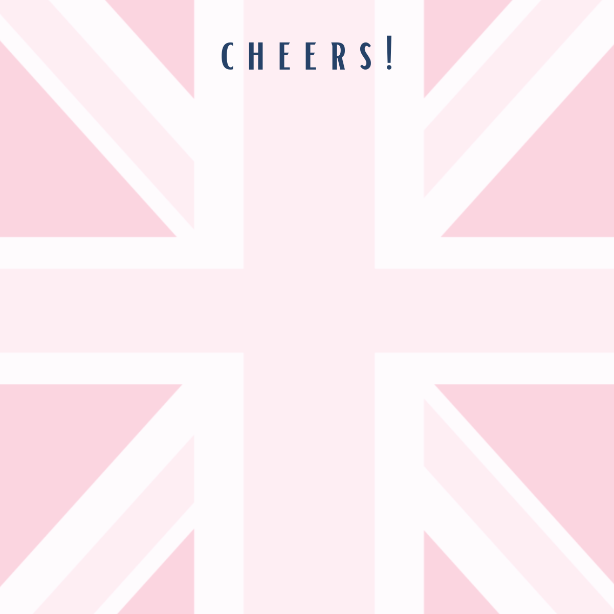 4 x 4 Inches Pink Union Jack Notepad