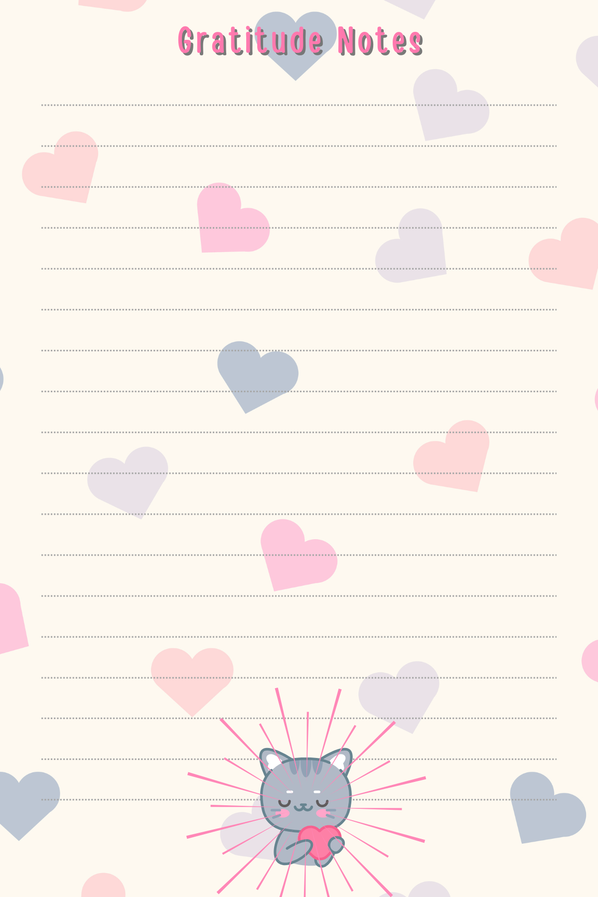 Gratitude Notepad