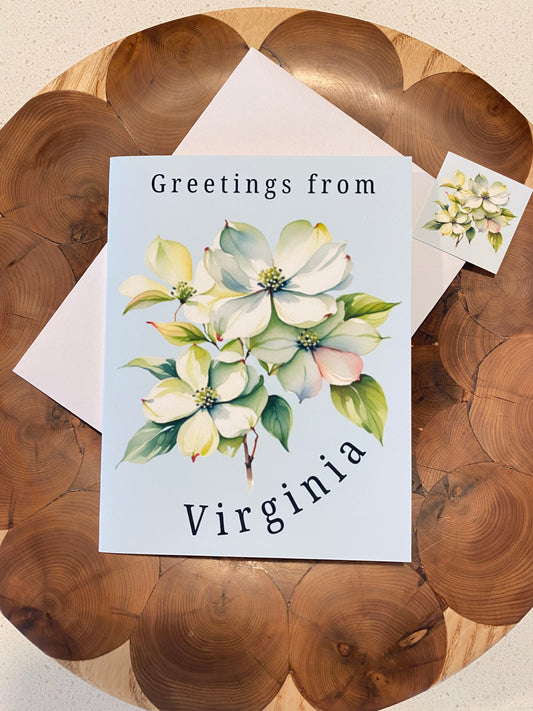 Greetings from Virginia - Dogwood