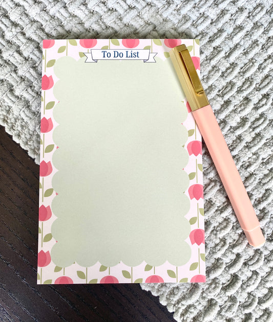 4 x 6 Inch Tulip Notepad