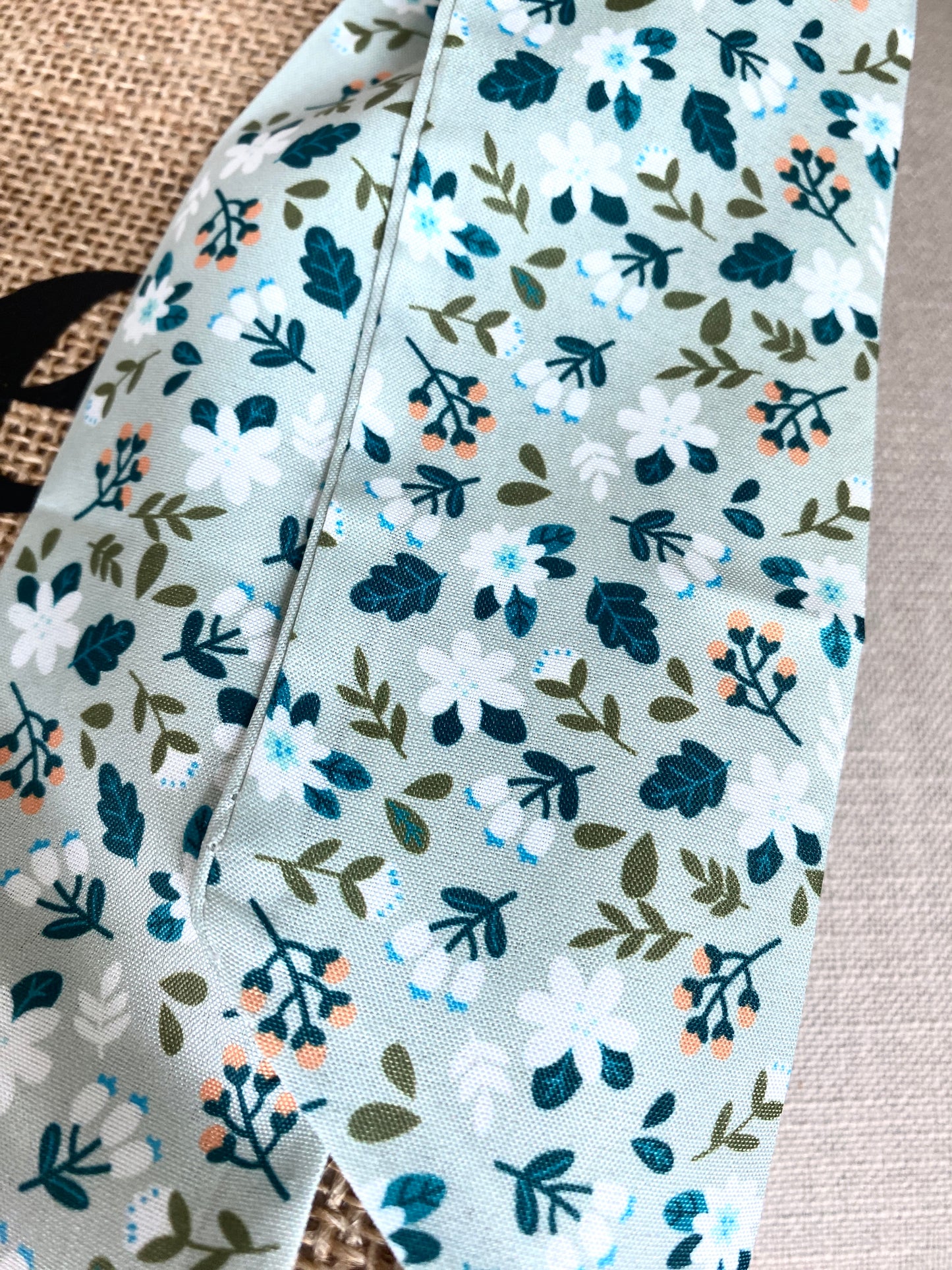 Burlap Tote - Clever Girl