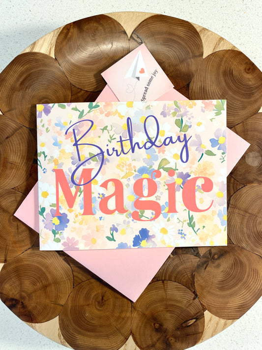 Birthday Magic Flowers