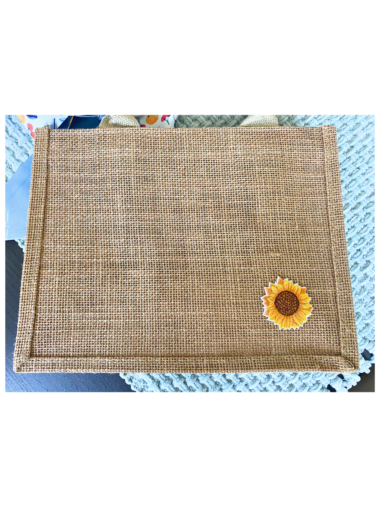 Burlap Tote - Love