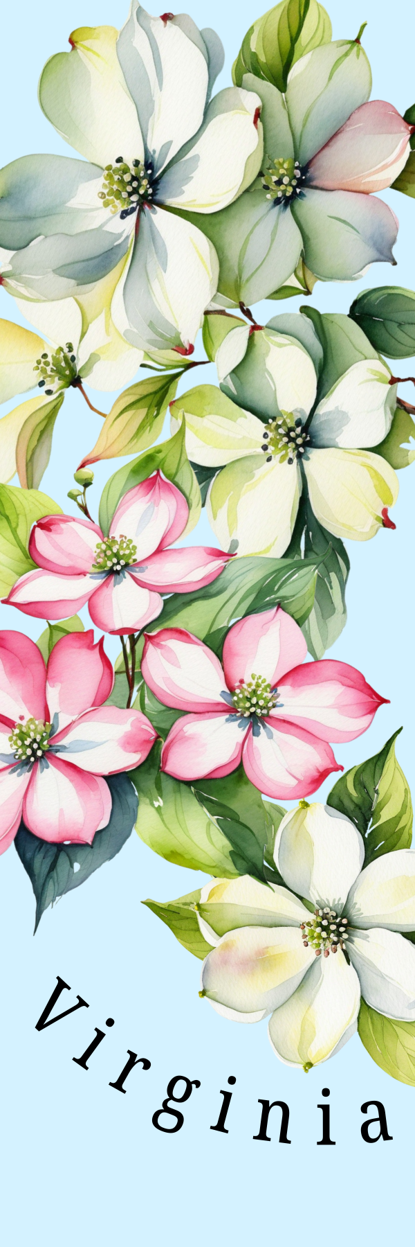 Virginia Dogwood Bookmark